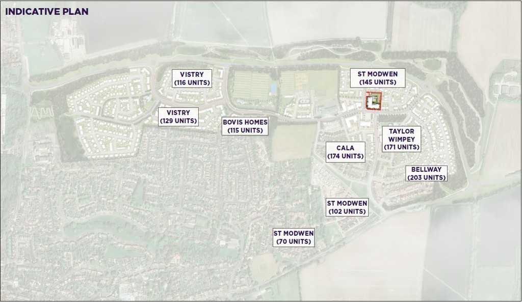 0.98 acres Development Land, Rutherford Road, Wantage, OX12 - Available, Image 2