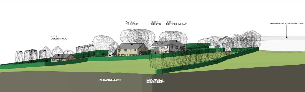 57.55  Development Land, Milton Damerel, Holsworthy, EX22 - Available