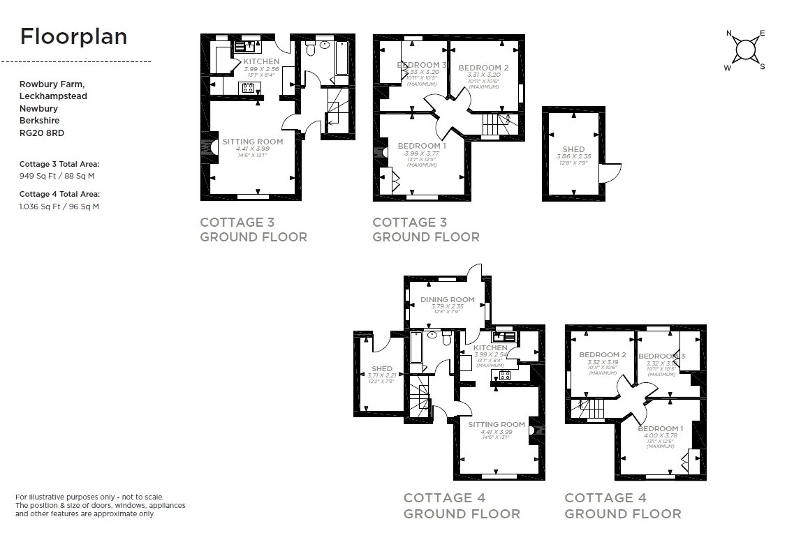 3 bedroom House, Leckhampstead, Newbury, RG20 - Sold STC, Image 1