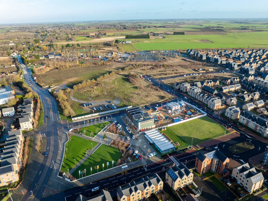 1.15 acres Development Land, Pathfinder Way, Cambridge, CB24 - Available, Image 1