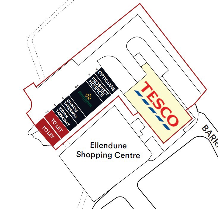 735 to 1437 Sq Ft, 1- 2 Ellendune Shopping Centre, Swindon, SN4 - Available, Image 4
