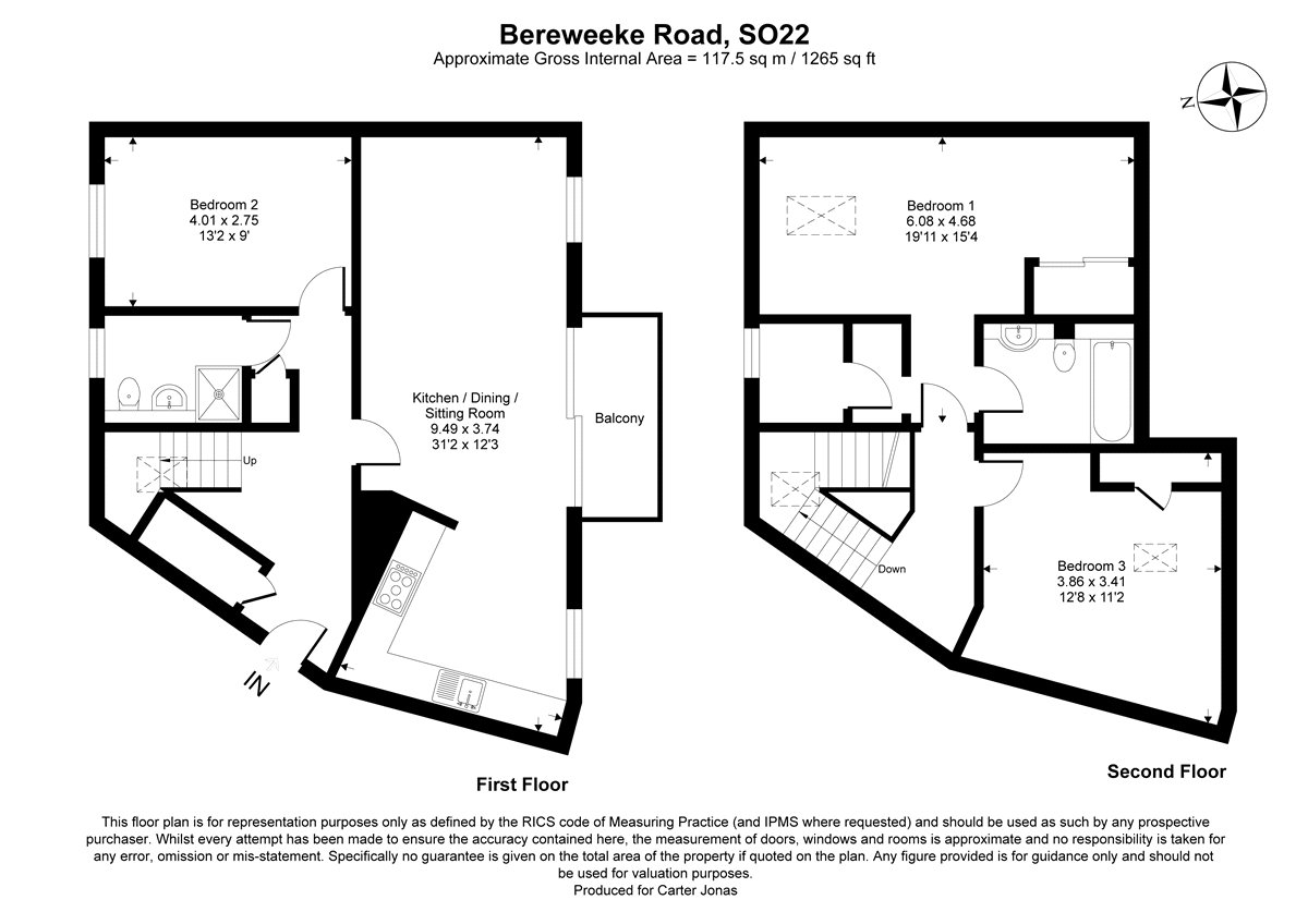 3 bedroom Flat, Bereweeke Road, Winchester, SO22 - Sold STC, Image 10