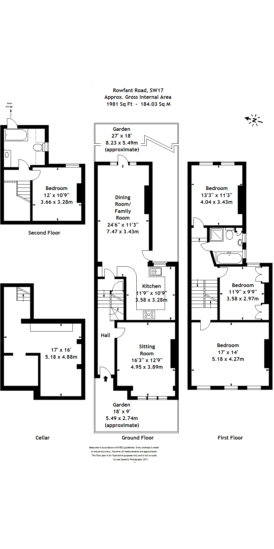 4 bedroom House, Rowfant Road, Wandsworth SW17, SW17 - Sold, Image 1