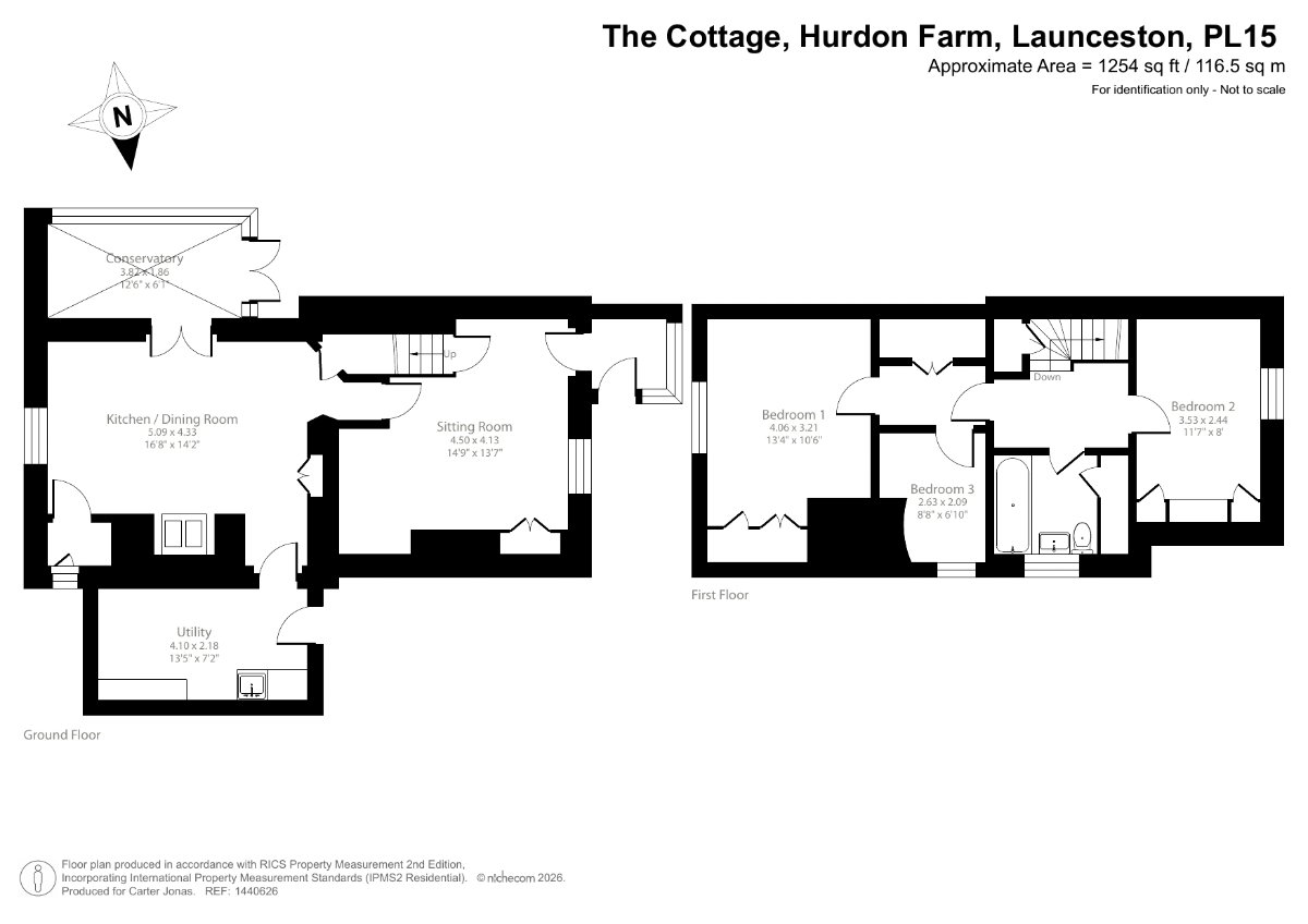 47.08  Country Estate, Lot1 - Hurdon Farmhouse, Cottages and Land, Launceston, PL15 - Available, Image 34