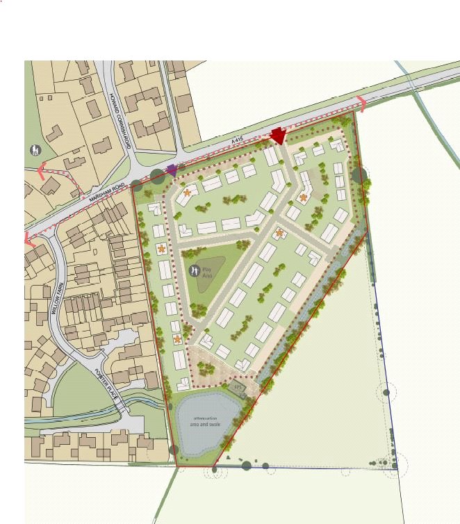   Development Land, Land At Marcham, Oxfordshire, OX13 - Sold, Image 2