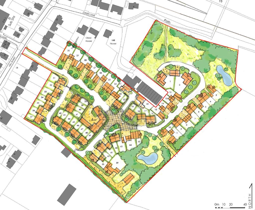 9.09 acres Development Land, Mill Road, Stokenchurch, HP14 - Available, Image 2