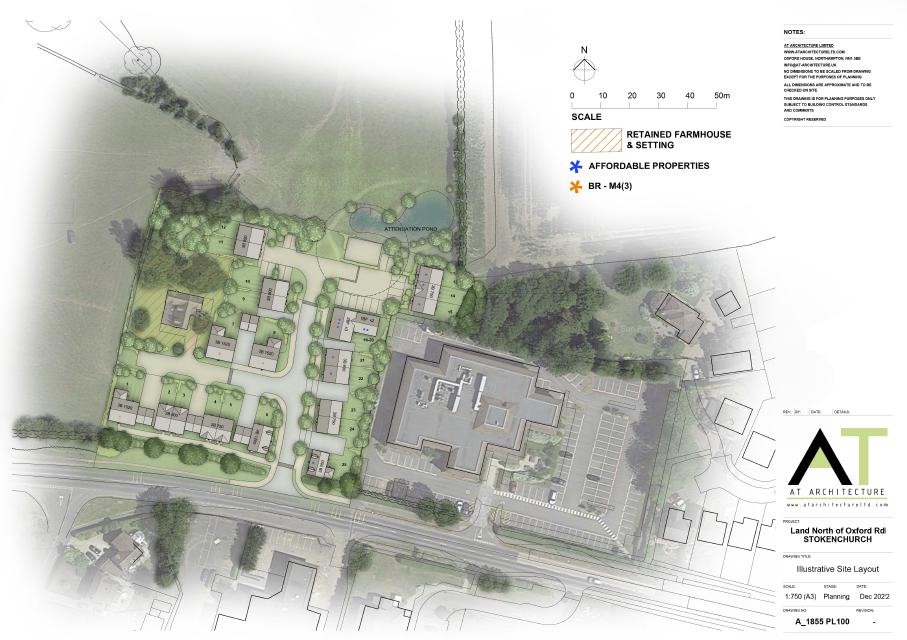2.03 acres Development Land, Oxford Road, Stokenchurch, HP14 - , Image 5