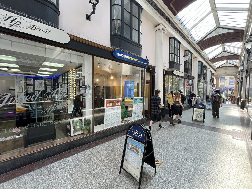 315 Sq Ft, The Arcade, Bristol, BS1 - Available