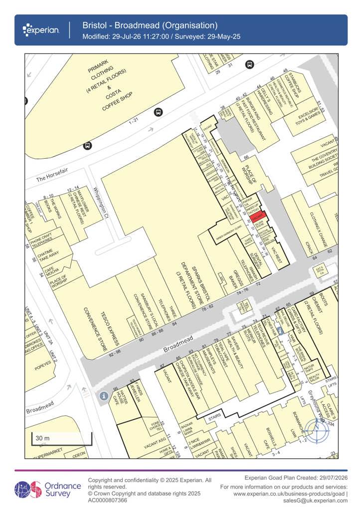 315 Sq Ft, The Arcade, Bristol, BS1 - Available, Image 1