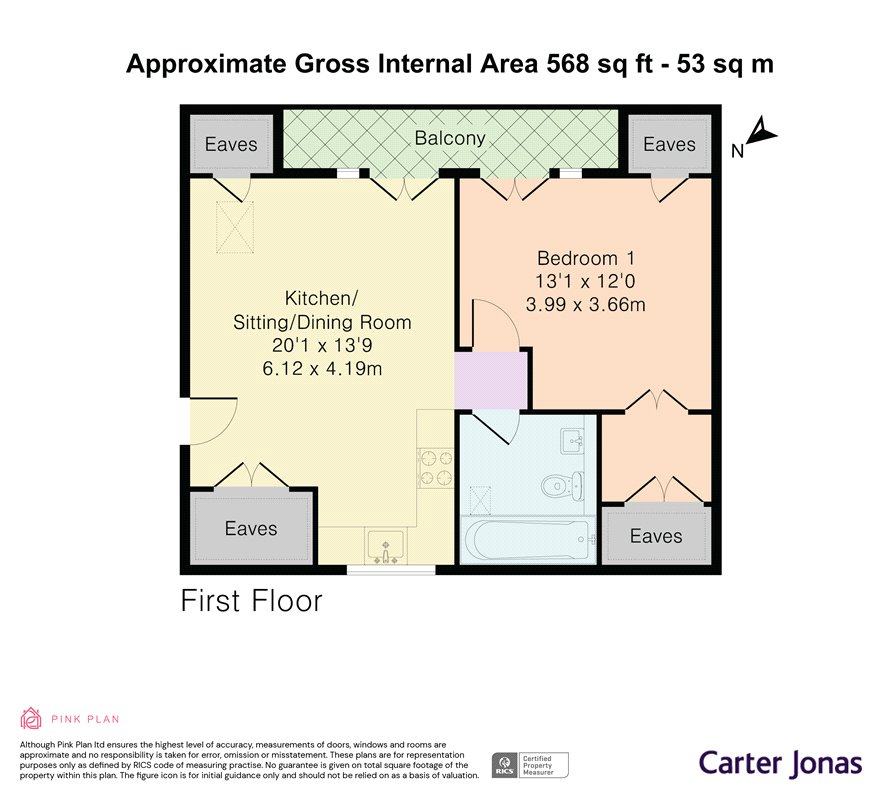 1 bedroom Flat, Davenant Road, Oxford, OX2 - Sold STC, Image 12