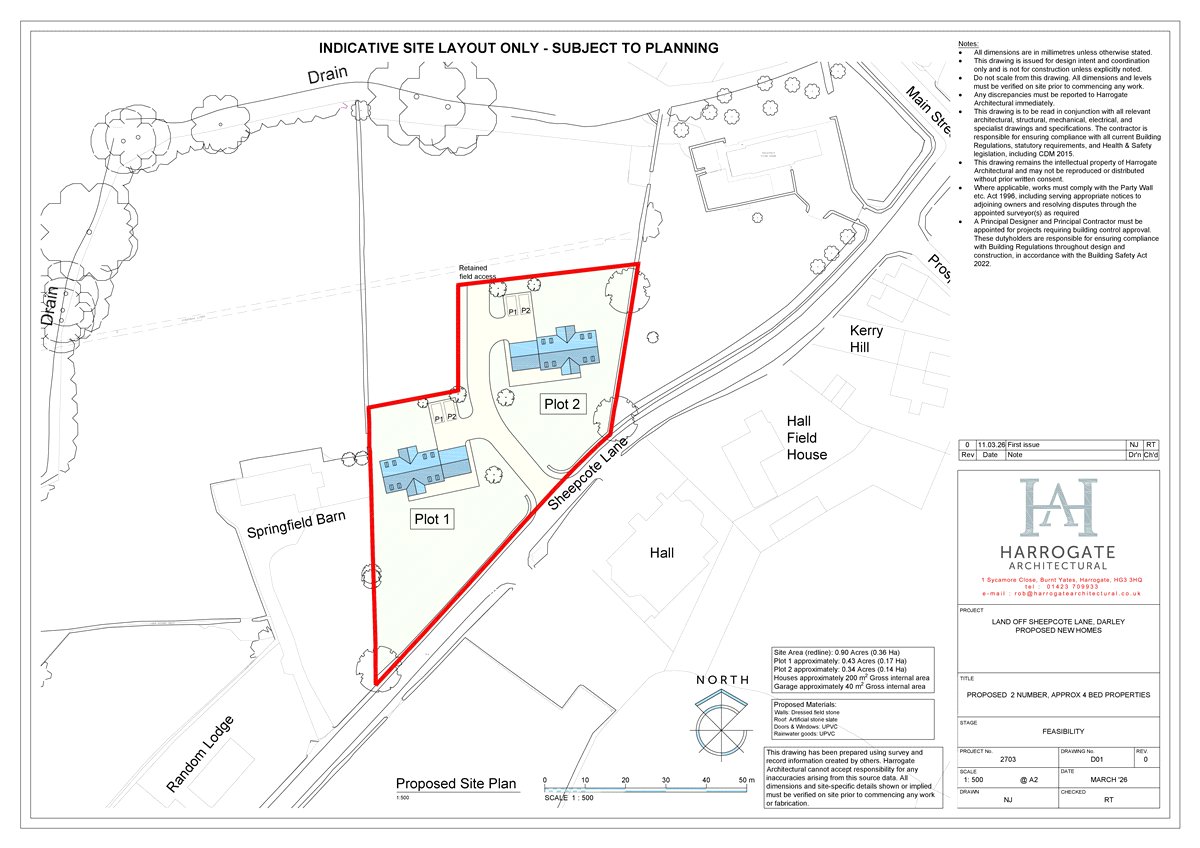   Development Land, Residential Development Site, Sheepcote Lane, Darley, HG3 - Available, Image 5