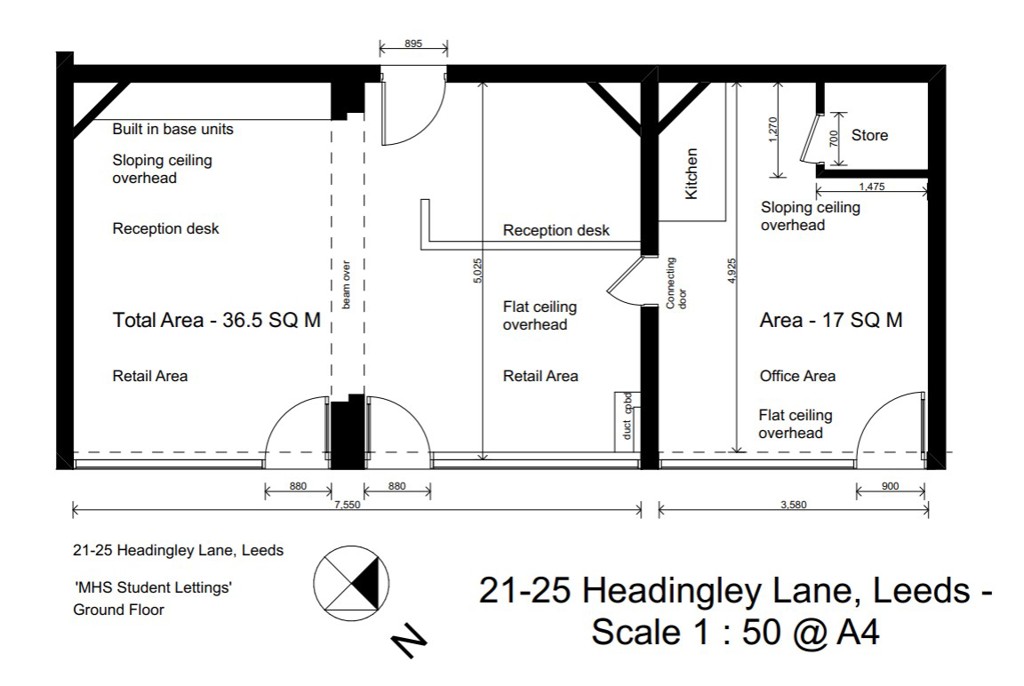 576 Sq Ft, 21-25 Headingley Lane, Leeds, LS6 - Available, Image 2
