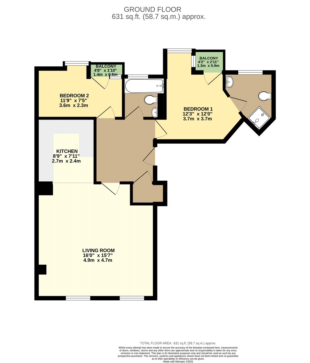 2 bedroom Flat, Spurriergate House, Peter Lane, YO1 - Available, Image 7