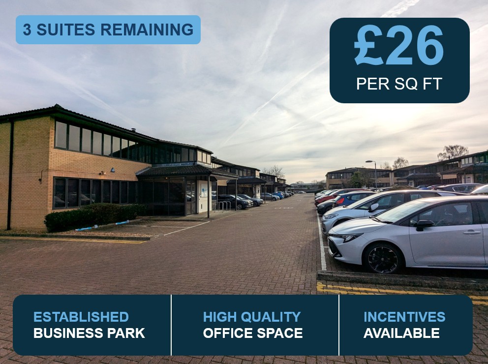 2080 to 5385 Sq Ft, Wellbrook Way, Cambridge, CB3 - Available