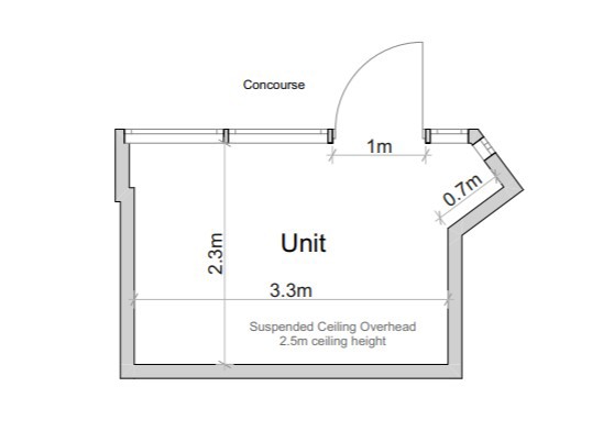 89 Sq Ft, Bridge Street, Bradford, BD1 - Available, Image 1
