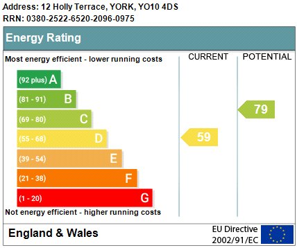 This property has an EPC rating of E, with an energy efficiency rating of 44