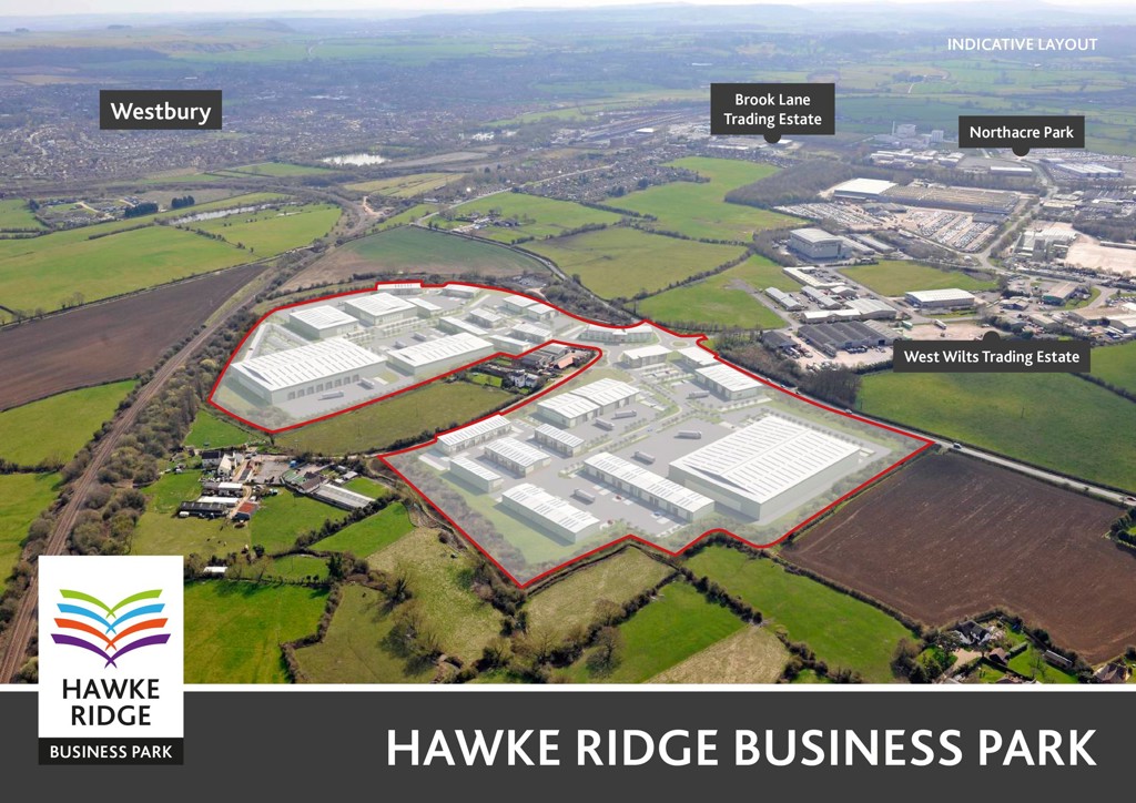  Sq Ft Development Land, Hawke Ridge Business Park, Westbury, BA13 - Available