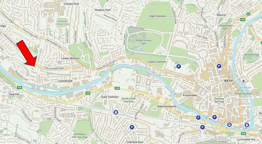 0.576 acres Development Land, Newbridge Road, Bath, BA1 - Sold STC, Image 4