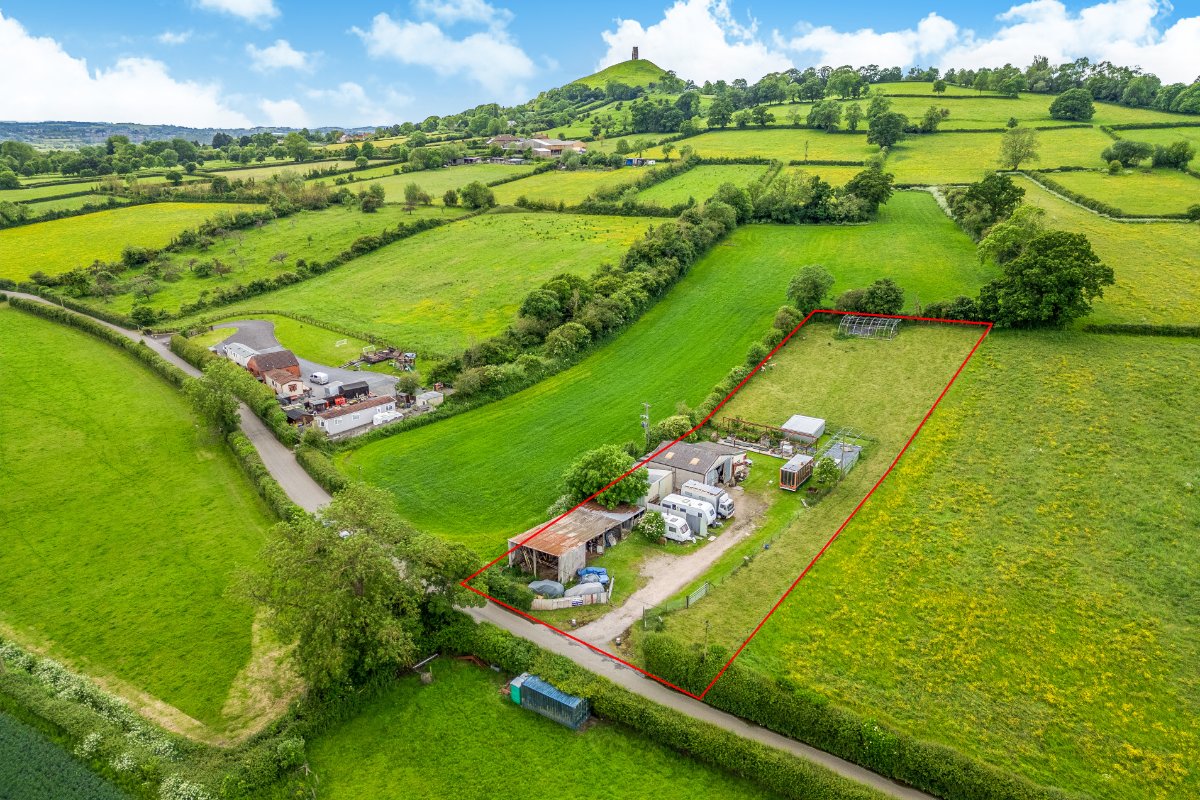 0.96  Land, Wick Lane, Glastonbury, BA6 - Available