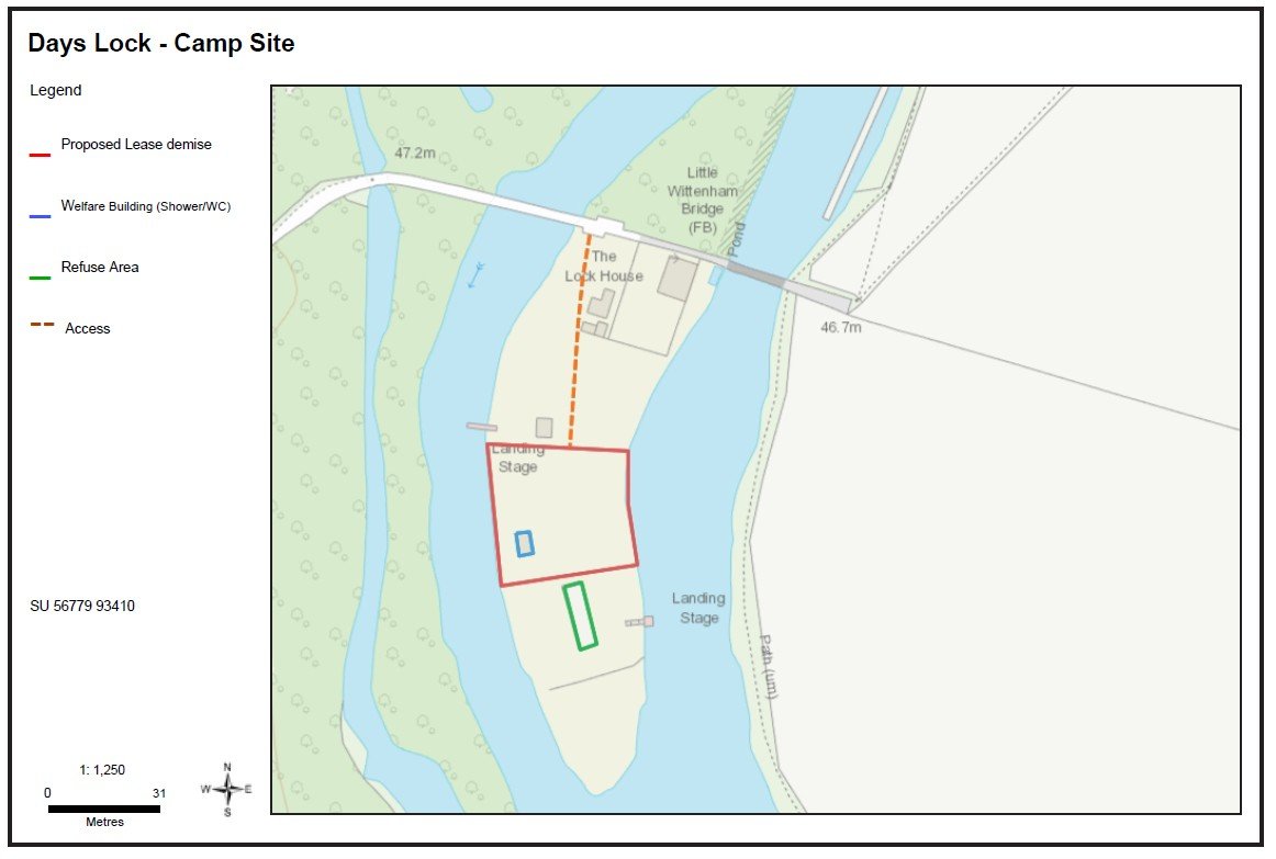   Land, Days Lock, Little Wittenham, OX14 - Available, Image 1