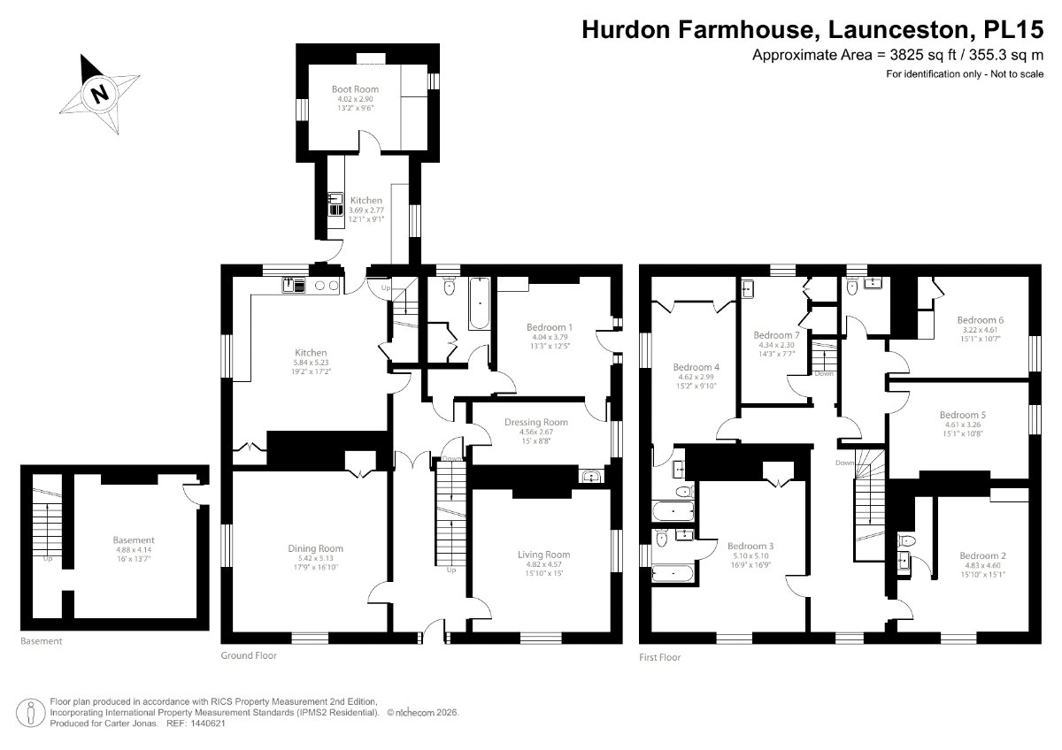 47.08  Country Estate, Lot1 - Hurdon Farmhouse, Cottages and Land, Launceston, PL15 - Available, Image 33