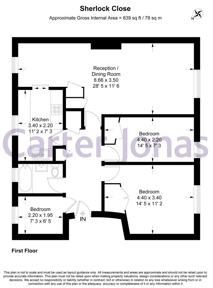 3 bedroom Flat, Sherlock Close, Cambridge, CB3 - Sold, Image 1