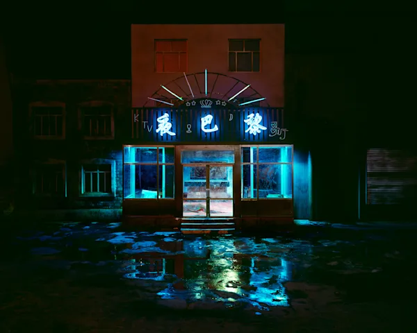 Night Paris, 2015, archival inkjet print.