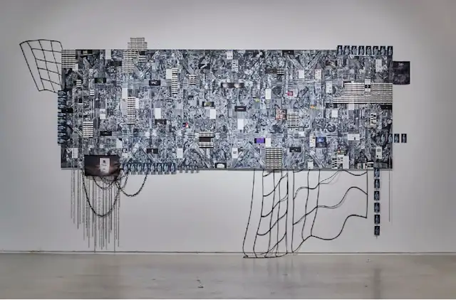 Weng Lo Wong, Mixed media installation, 2023