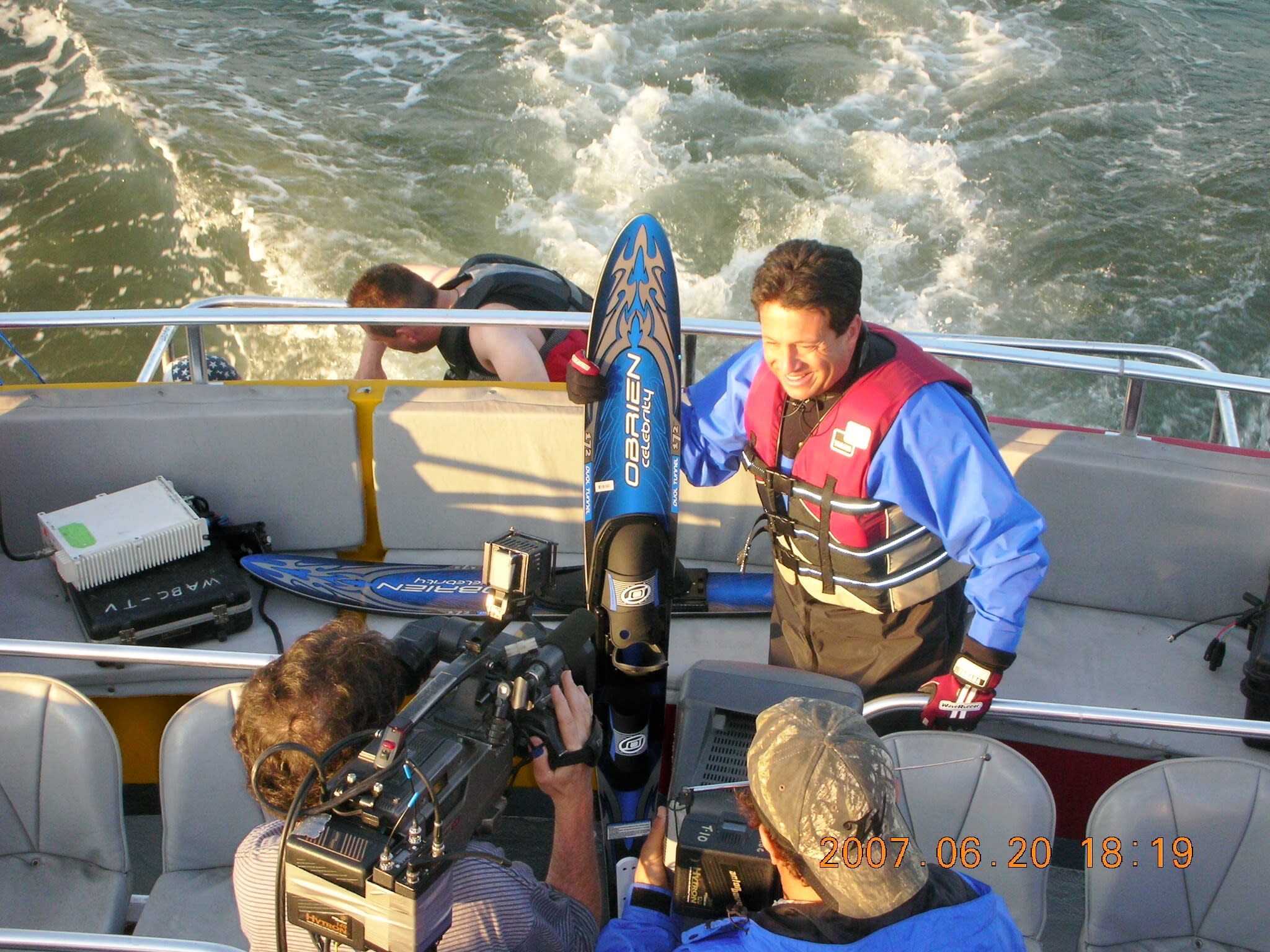 Water Skiing Segment off The BEAST