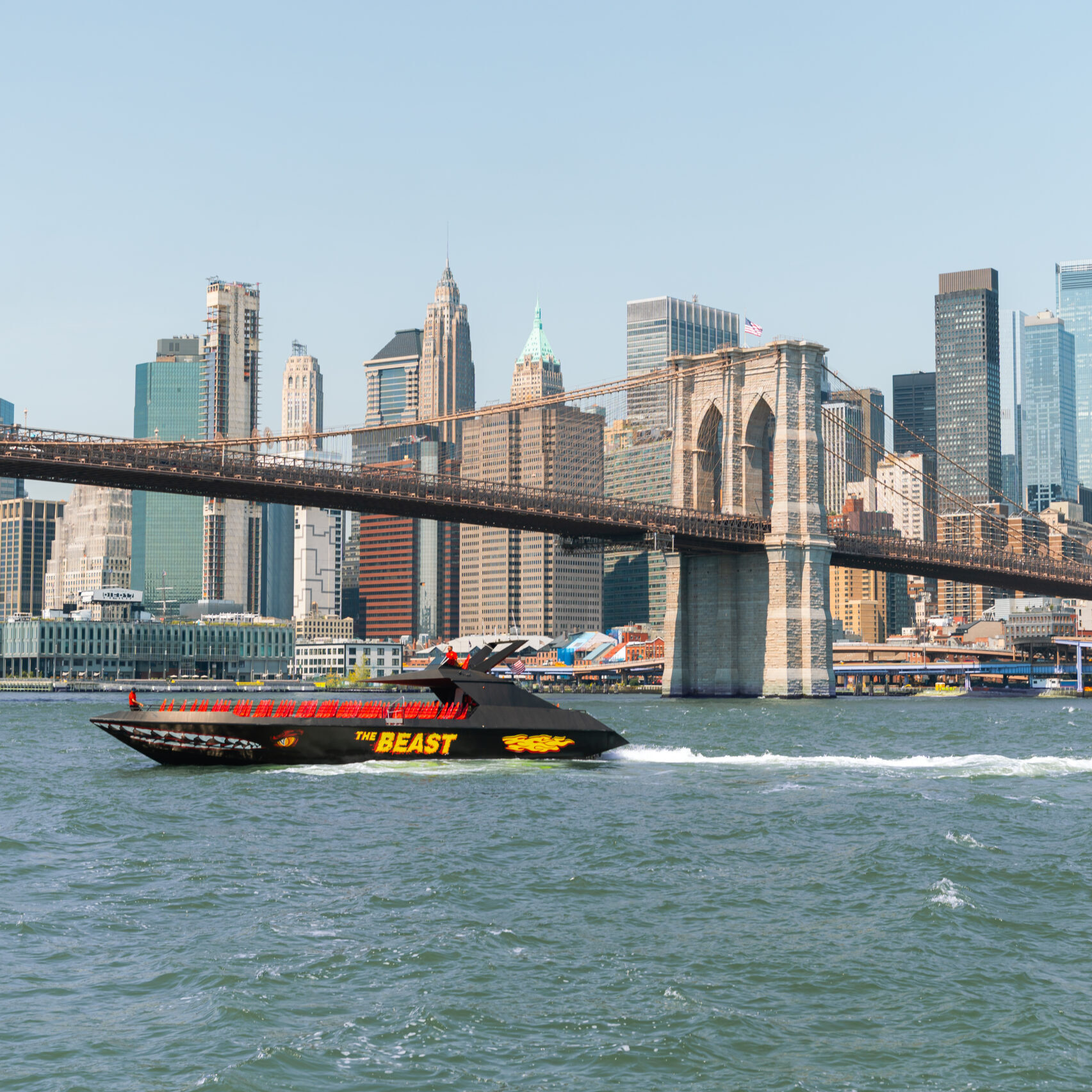 The Beast Downtown | NYC Speedboat Tour from Pier 16