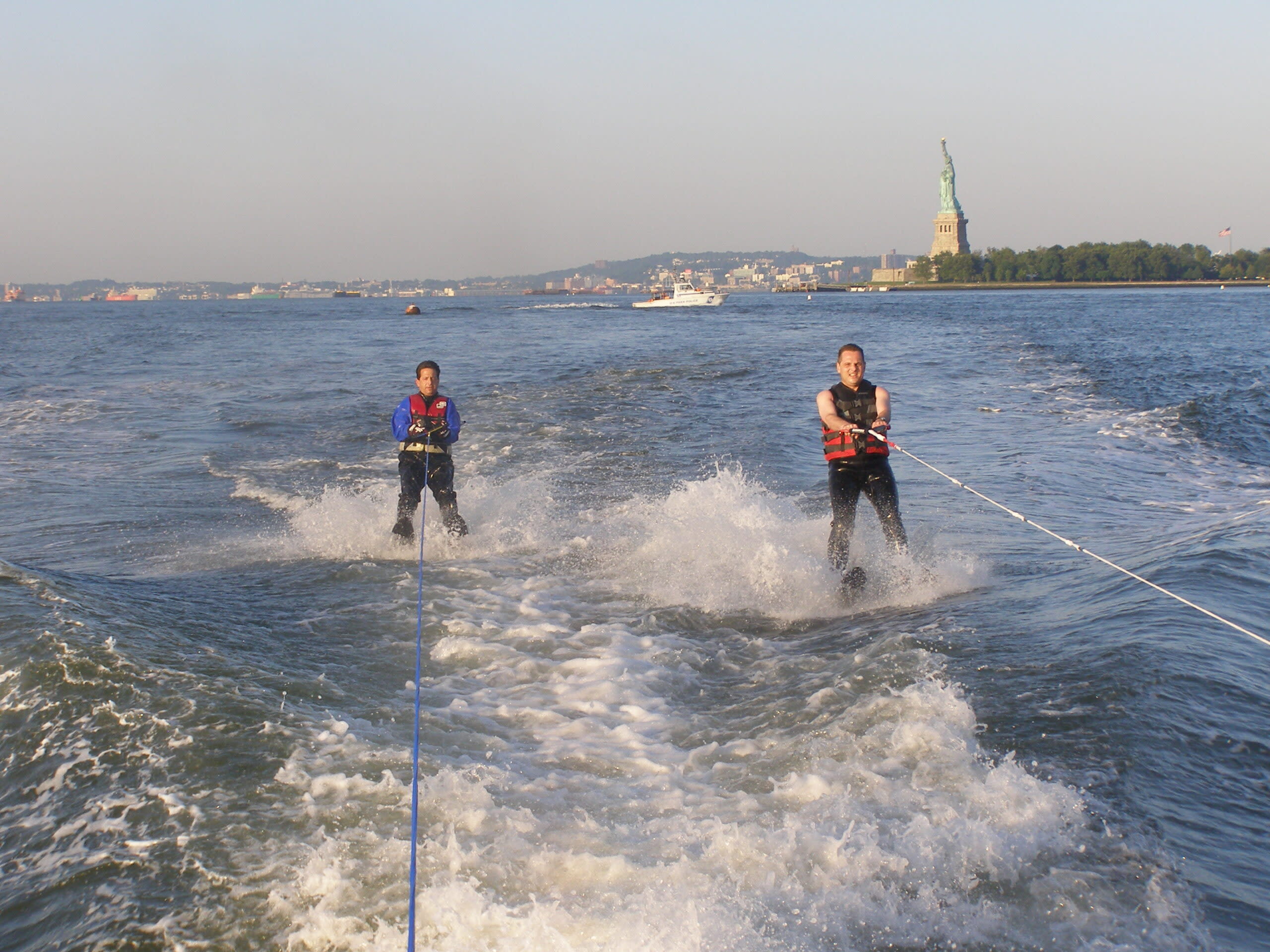 Water Skiing off The BEAST