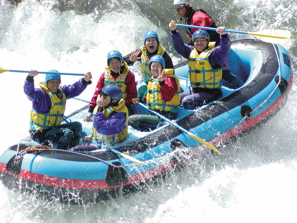 Rafting in Oze