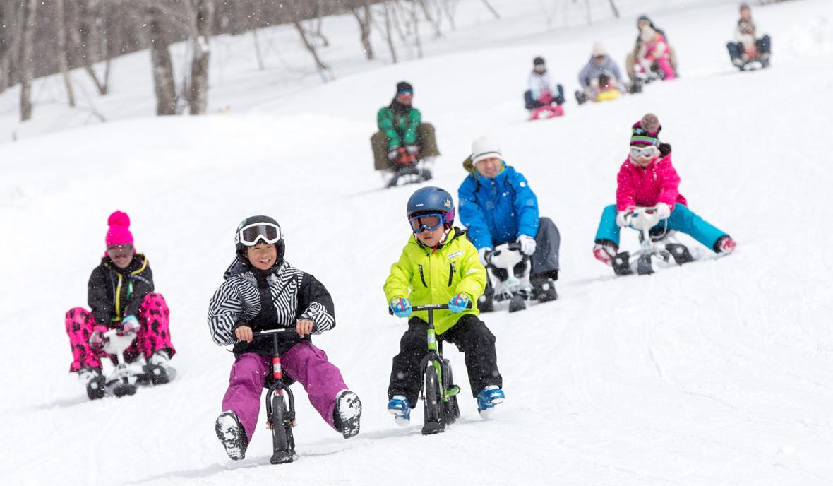 Starter slopes and family-friendly fun