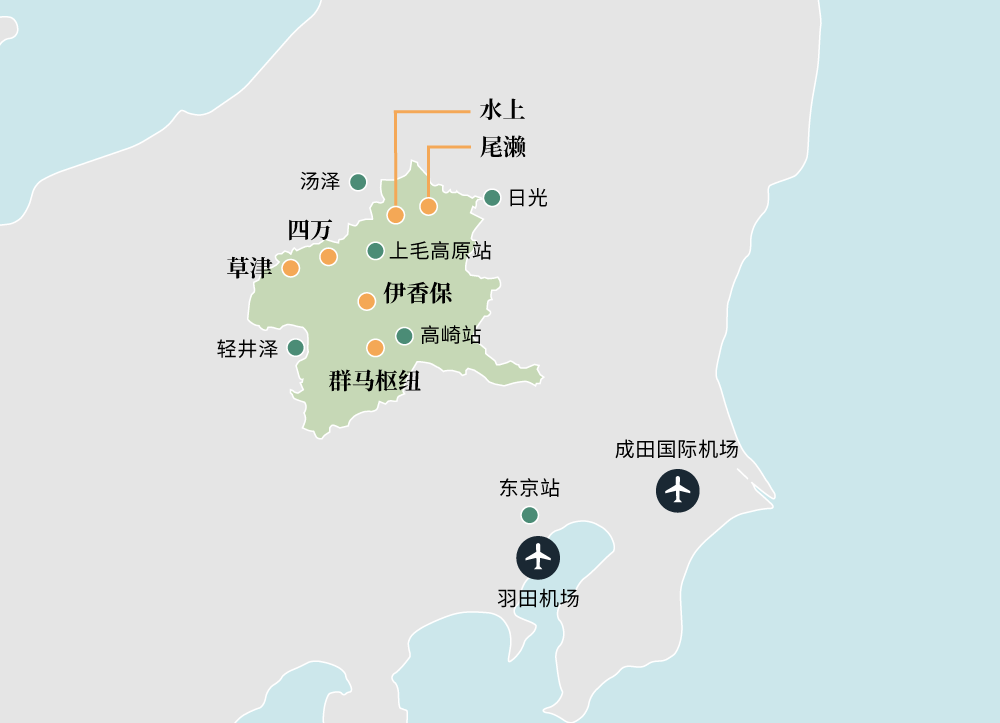 Gunma Map