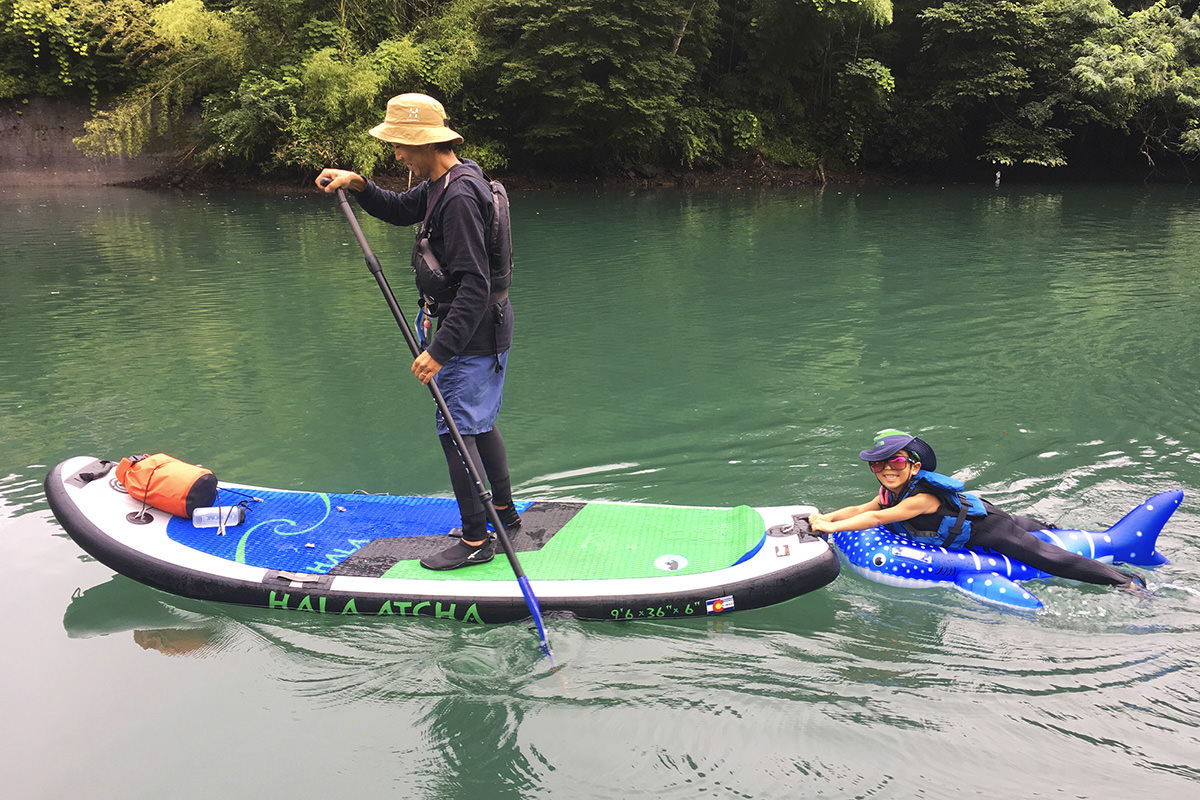 立槳衝浪（水上）