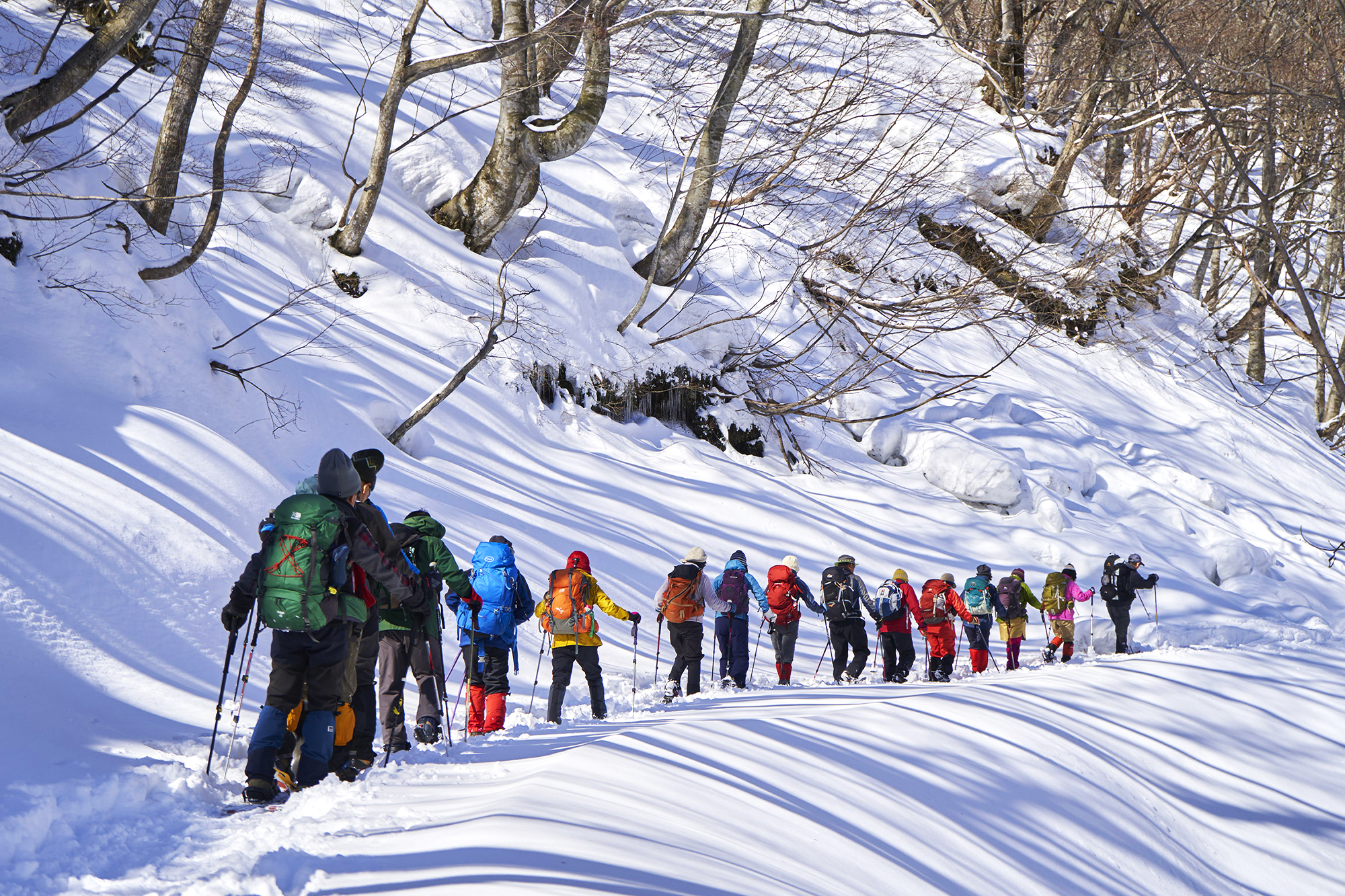 Snowshoeing in Minakami