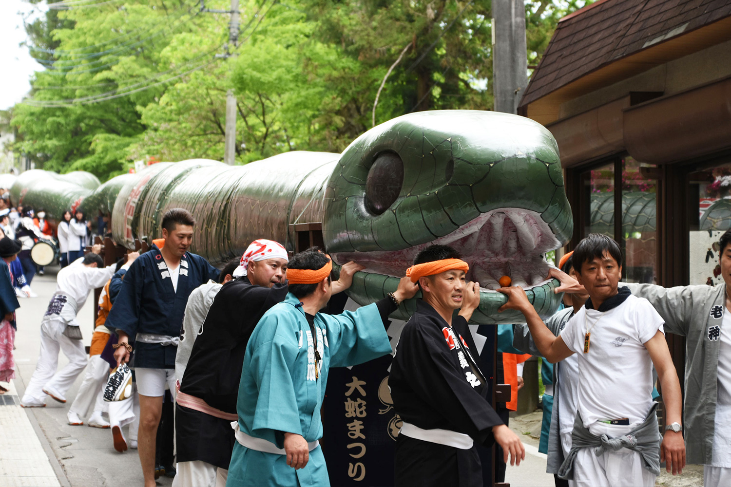 Oigami Onsen Daija (Large Snake) Festival