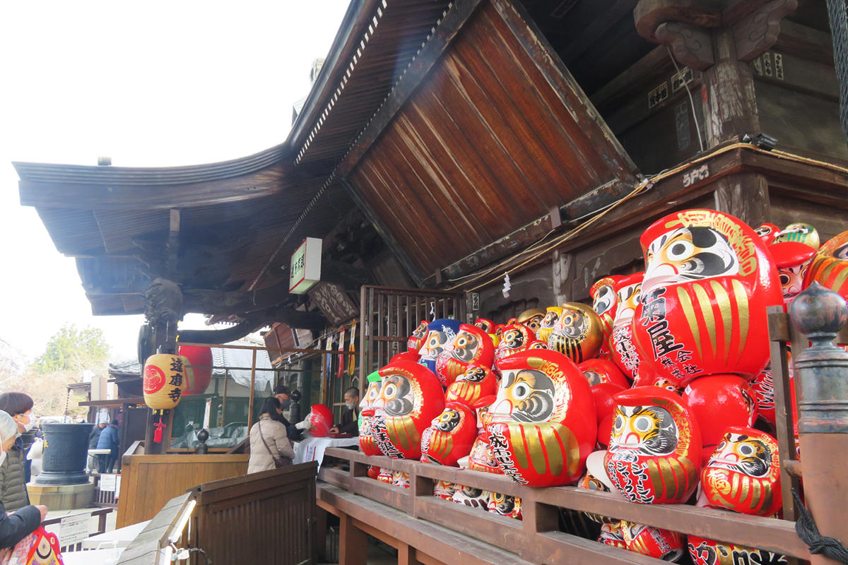 少林山七草大祭达摩不倒翁市集