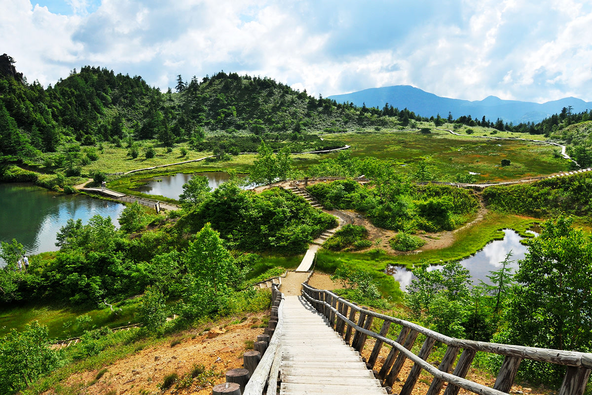 Hiking in Kusatsu