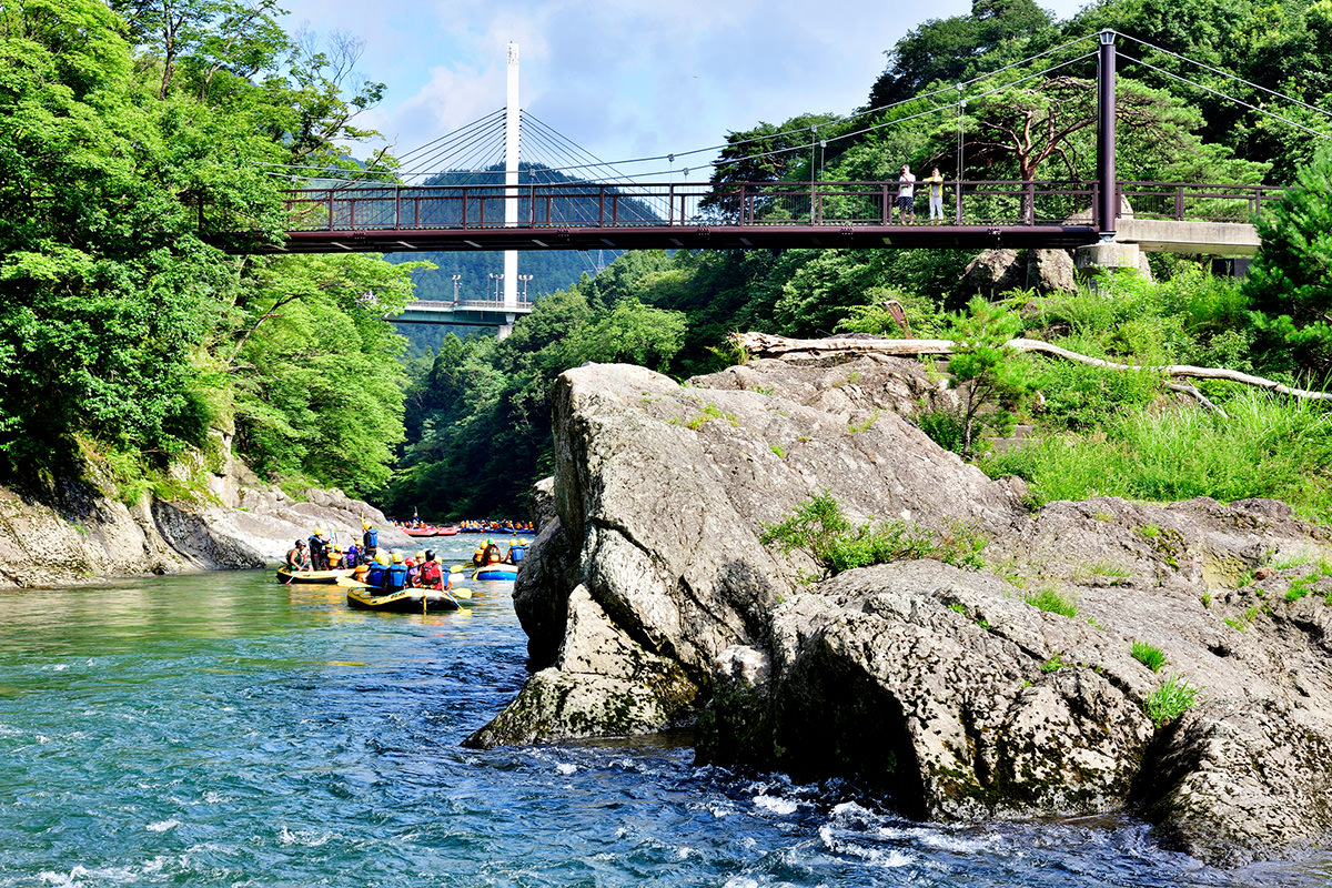 Rafting in Minakami