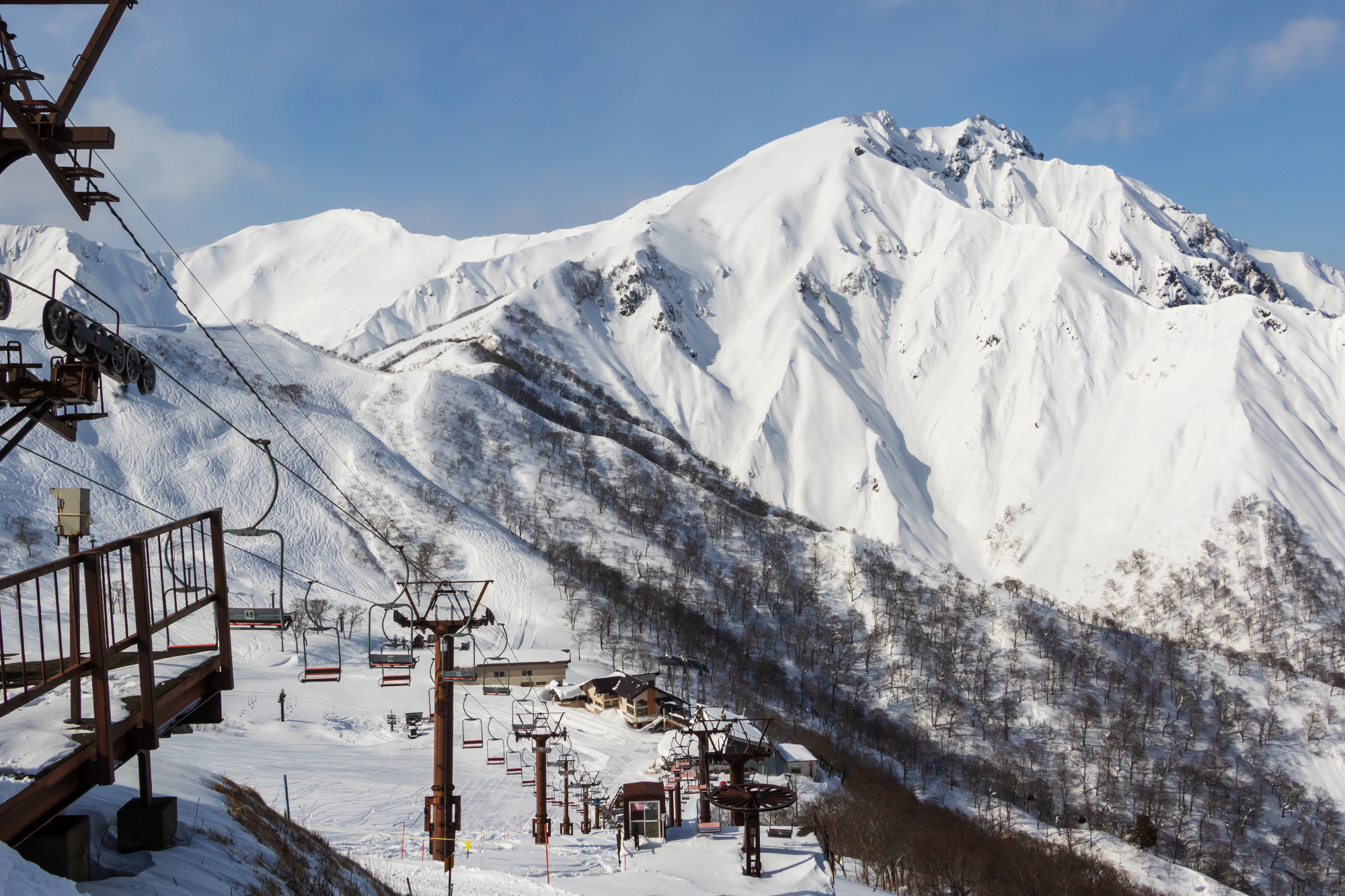谷川岳天神平滑雪場