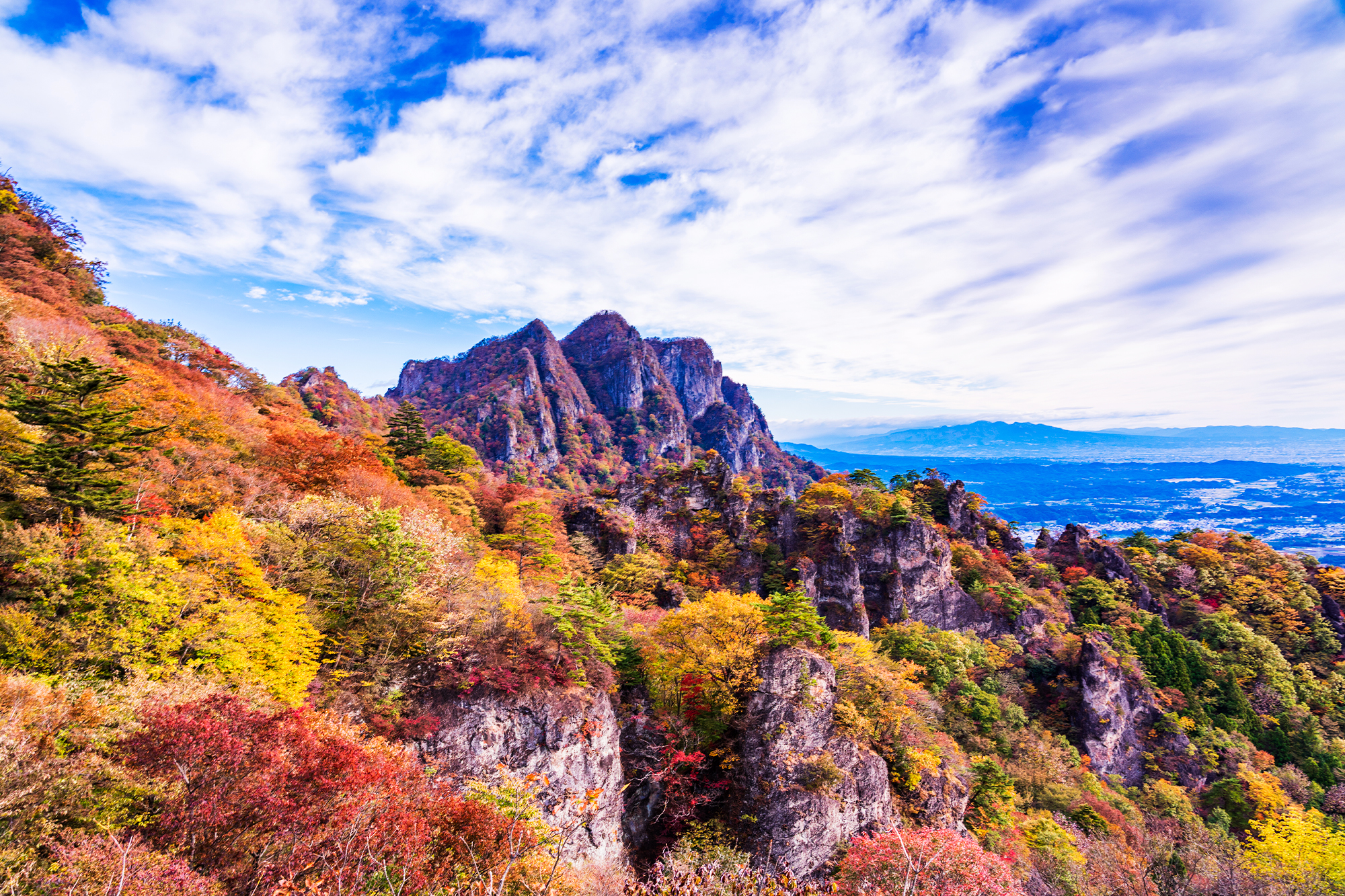 Autumn Leaves at Mt. Myogi