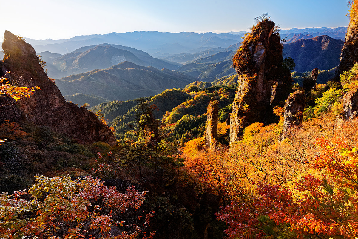 Autumn Leaves at Mt. Myogi