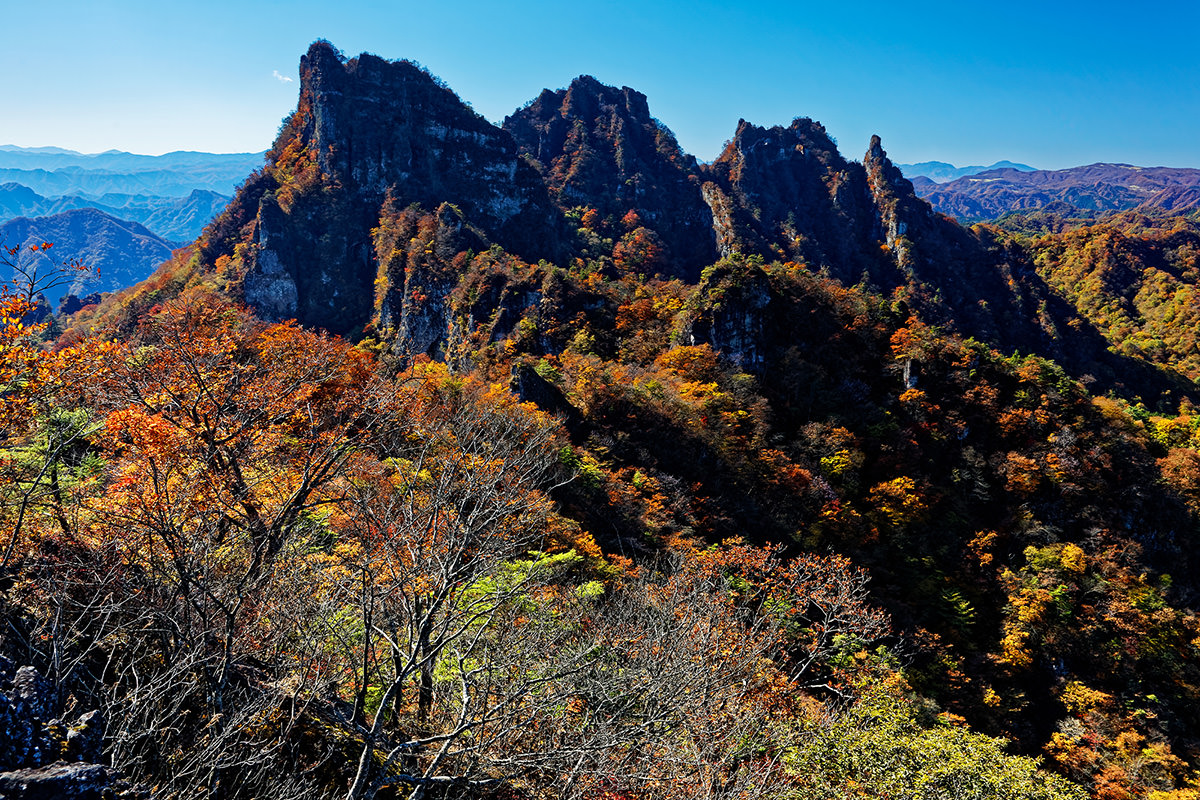 Autumn Leaves at Mt. Myogi
