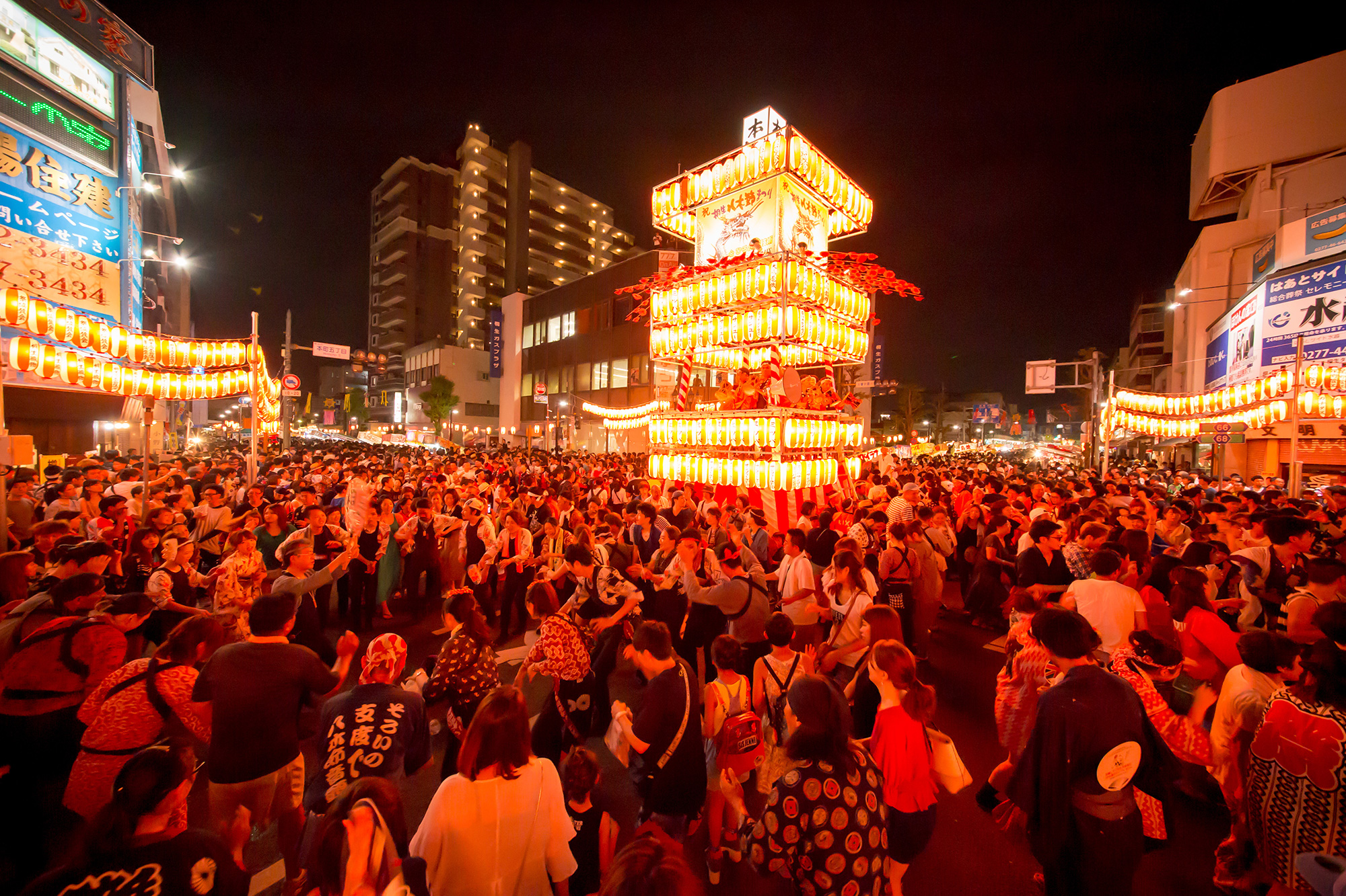 桐生八木节祭