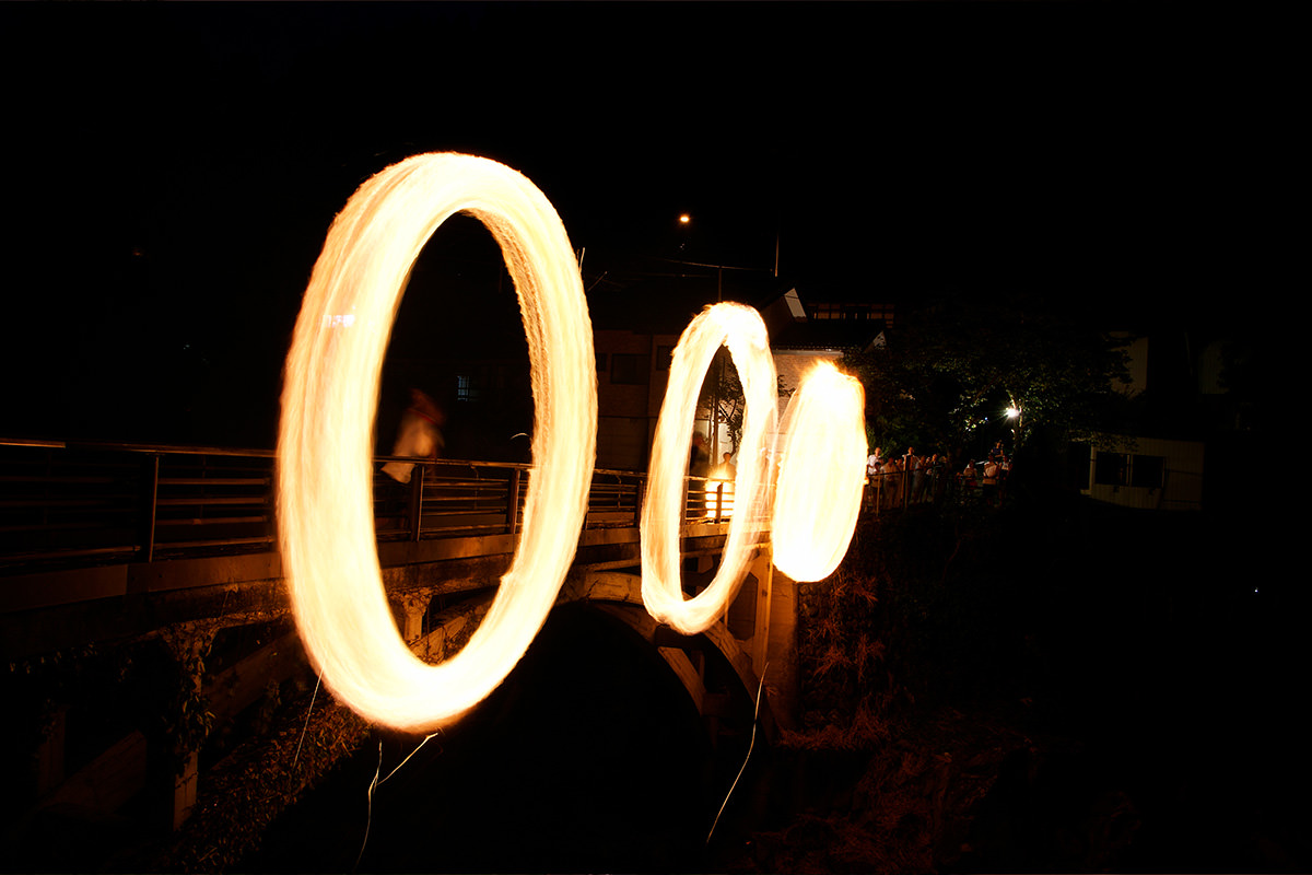 Ohinata no Hitoboshi (Hitoboshi Fire Festival)