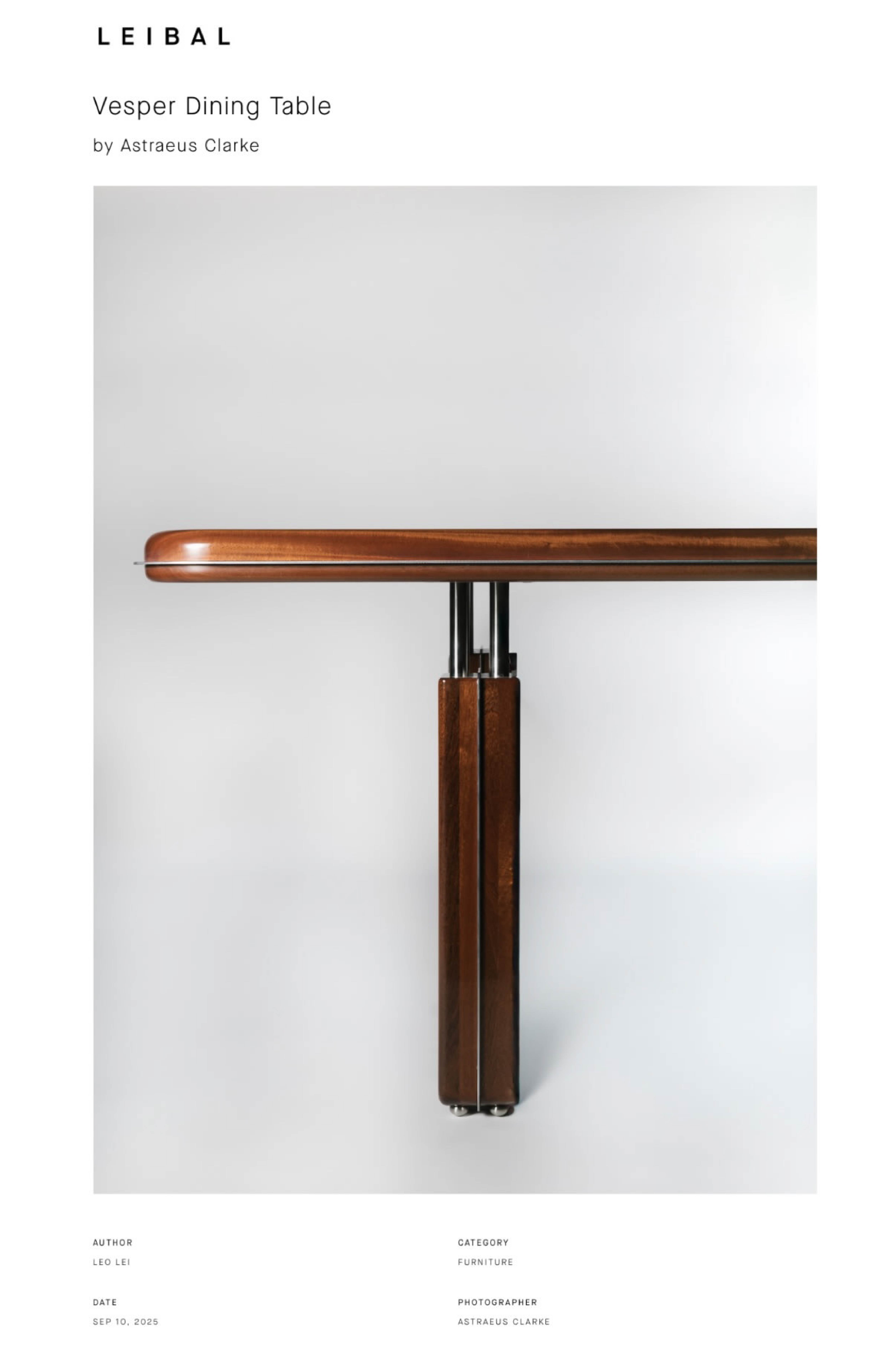Leibal - Vesper Dining Table