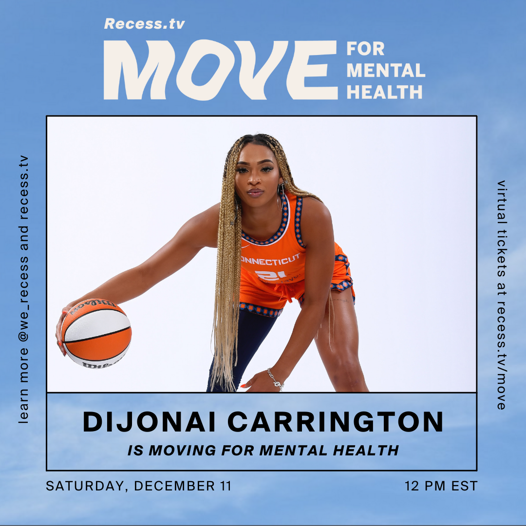 Dijonai Carrington, Move For Mental Health