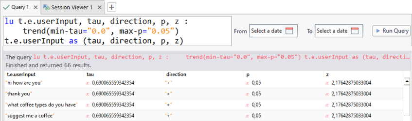 Analyze - TQL Reference guide - aliases 2