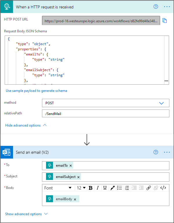 Power Automate connector - PA flow